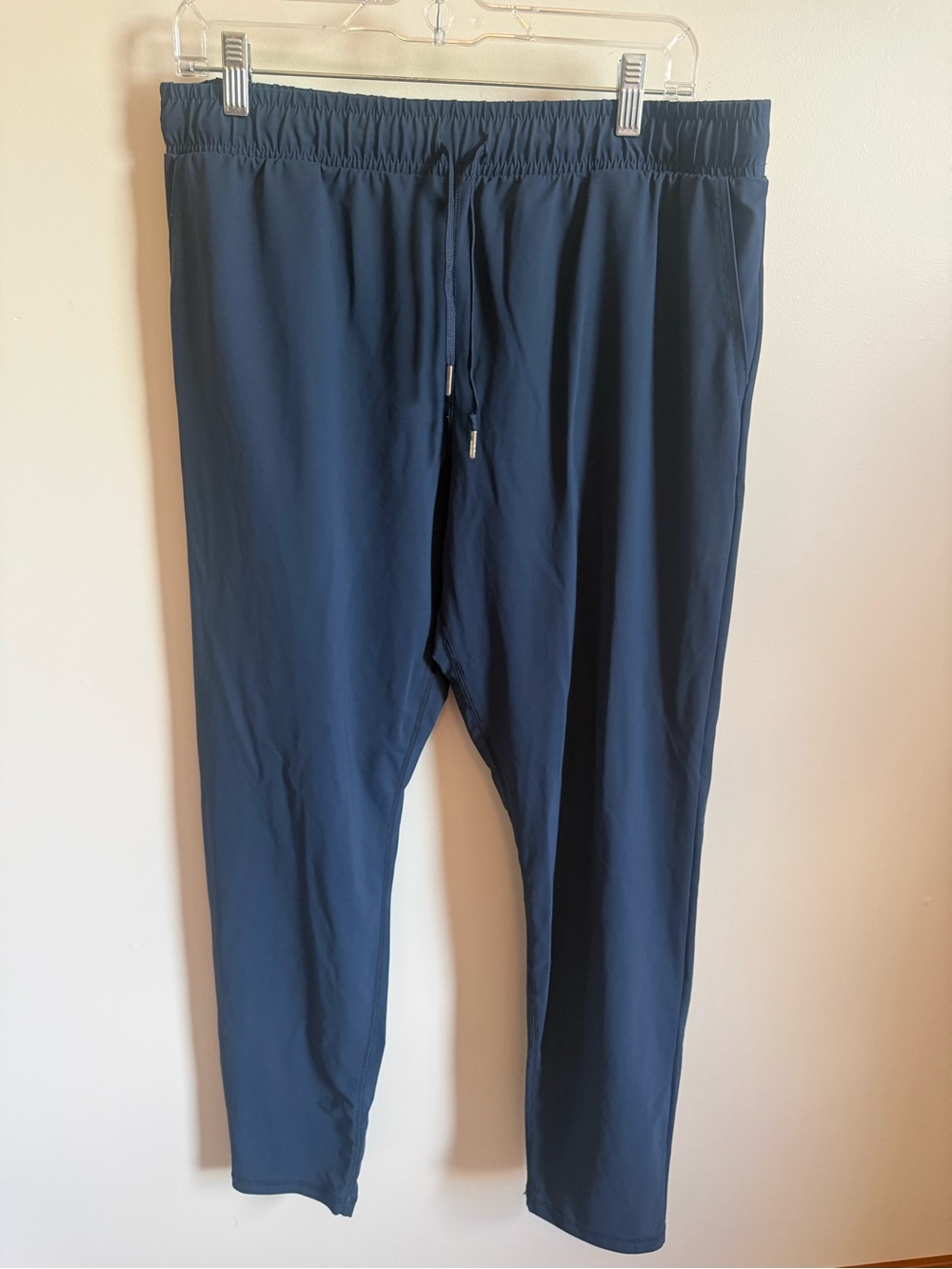 ZYIA Men's Dark Blue Drawstring Joggers